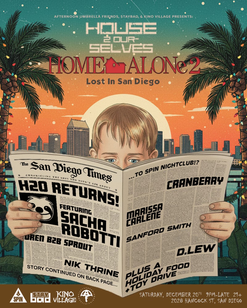 Flyer for House2Ourselves: Home Alone 2 - Lost in San Diego