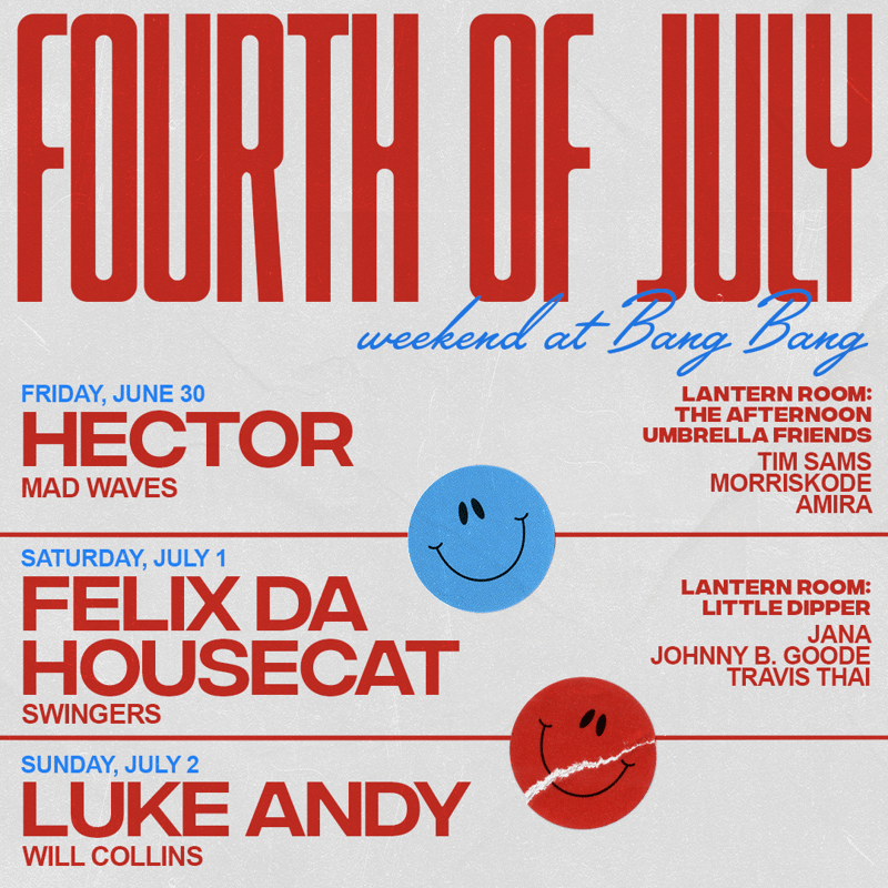 Flyer for Hector, Mad Waves